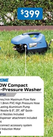 Kincrome - 2100w Compact High-pressure Washer offers at $399 in Kincrome