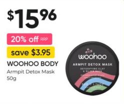 Woohoo Body - Armpit Detox Mask 50g offers at $15.96 in Super Pharmacy