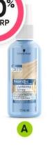 Schwarzkopf - Nordic Blonde G1 Lightening Spray By Schwarzkopf 125ml offers at $12.45 in Super Pharmacy