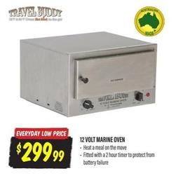 Travel Buddy - 12 Volt Marine Oven offers at $299.99 in Aussie Disposals