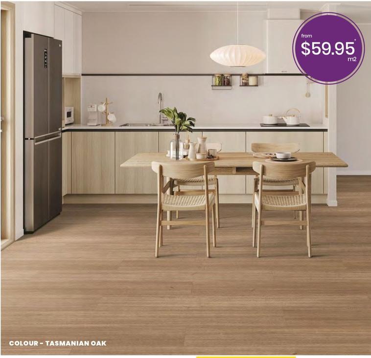 Colour - Tasmanian Oak offers at $59.95 in Solomon Flooring