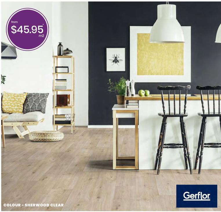 Gerflor - Colour - Sherwood Clear offers at $45.95 in Solomon Flooring