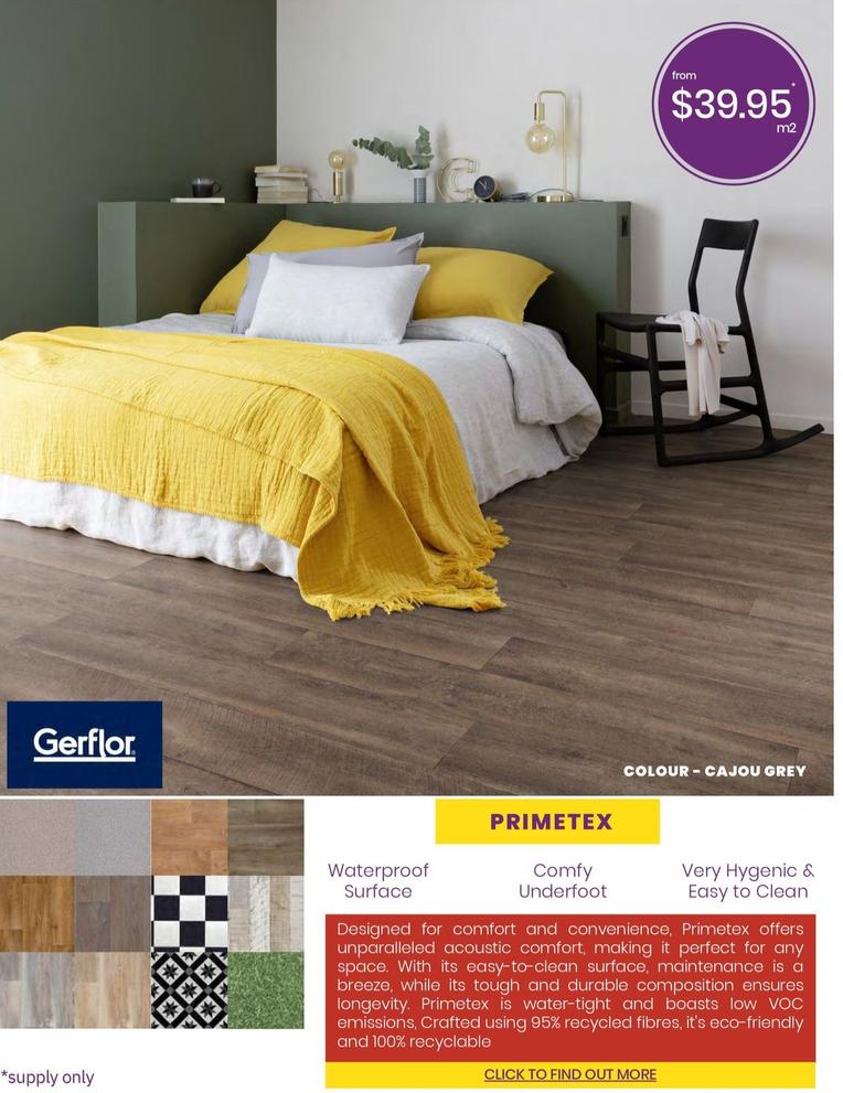 Gerflor - Colour - Cajou Grey offers at $39.95 in Solomon Flooring