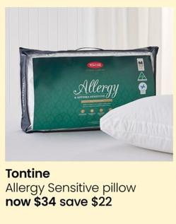 Tontine - Allergy Sensitive Pillow offers at $34 in Myer