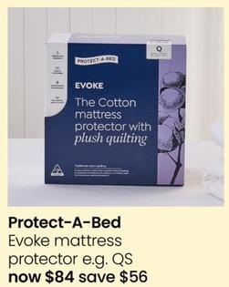 Protect-A-Bed - Evoke Mattress Protector offers at $84 in Myer