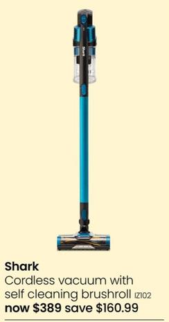 Shark - Cordless Vacuum with Self Cleaning Brushroll offers at $389 in Myer