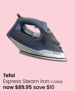 Tefal - Express Steam Iron offers at $89.95 in Myer