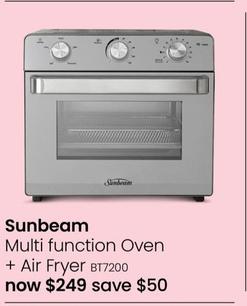 Sunbeam - Multi Function Oven + Air Fryer offers at $249 in Myer