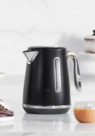 Breville - The Soft Top Luxe Kettle In Black offers at $199 in Myer