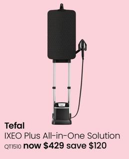 Tefal - IXEO Plus All-in-One Solution offers at $429 in Myer