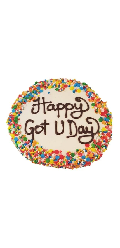 Huds and Toke Happy Got U Day Cake - Yoghurt Frosted offers at $13.01 in Just For Pets