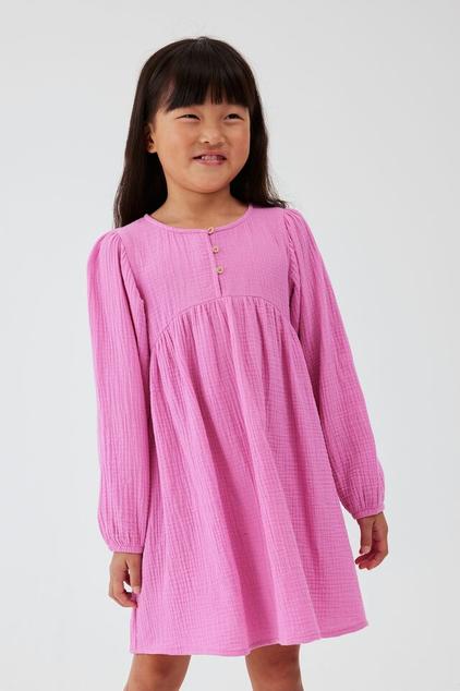 Bella Long Sleeve Dress offers at $15 in Cotton On Kids