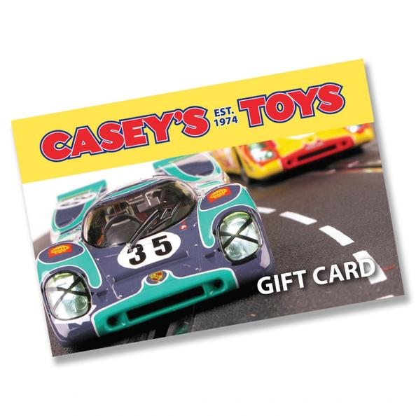 Caseys Toys Gift Card Voucher 50 Hobby Design offers at $50 in Casey's Toys