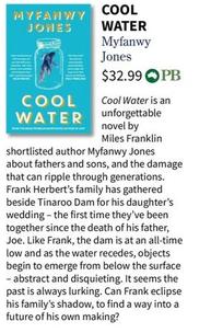 Cool Water offers at $32.99 in Collings Booksellers