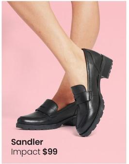 Sandler - Impact offers at $99 in Myer