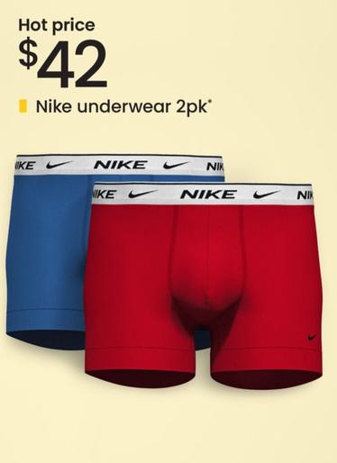 Nike - Underwear 2pk offers at $42 in Myer