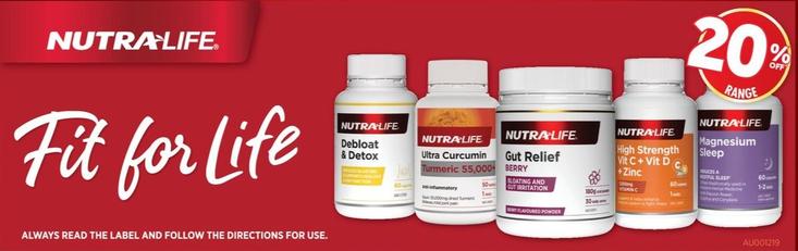 Nutra-life - Range offers in Pharmacy 4 Less