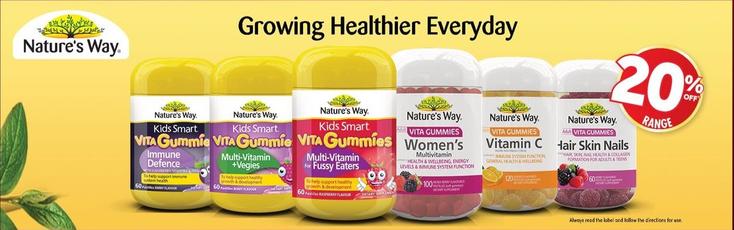 Nature's Way - Range offers in Pharmacy 4 Less