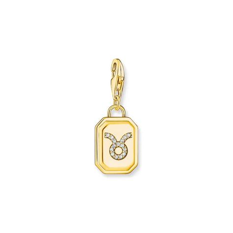TAURUS ZODIAC SIGN GOLD CHARM PENDANT offers at $119 in Thomas Sabo