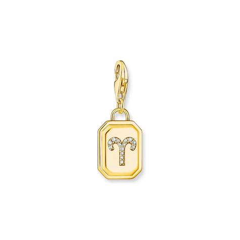 ARIES ZODIAC SIGN GOLD CHARM PENDANT offers at $119 in Thomas Sabo