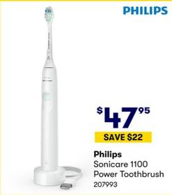Philips - Sonicare 1100 Power Toothbrush  offers at $47.95 in BIG W