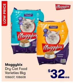 Moggybix - Dry Cat Food Varieties 8kg offers at $32 in BIG W