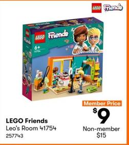 Lego - Friends Leo’s Room 41754 offers at $9 in BIG W
