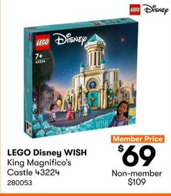 Lego - Disney WISH King Magnifico’s Castle 43224 offers at $69 in BIG W