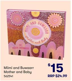 Miimi And Buwaarr Mother And Baby offers at $15 in BIG W