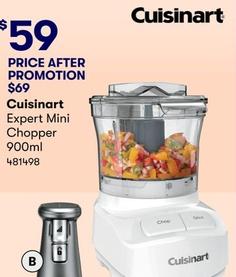 Cuisinart - Expert Mini Chopper 900ml offers at $59 in BIG W