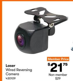 Laser - Wired Reversing Camera offers at $21.75 in BIG W