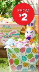 Easter Cardboard Bucket  offers at $3 in The Reject Shop