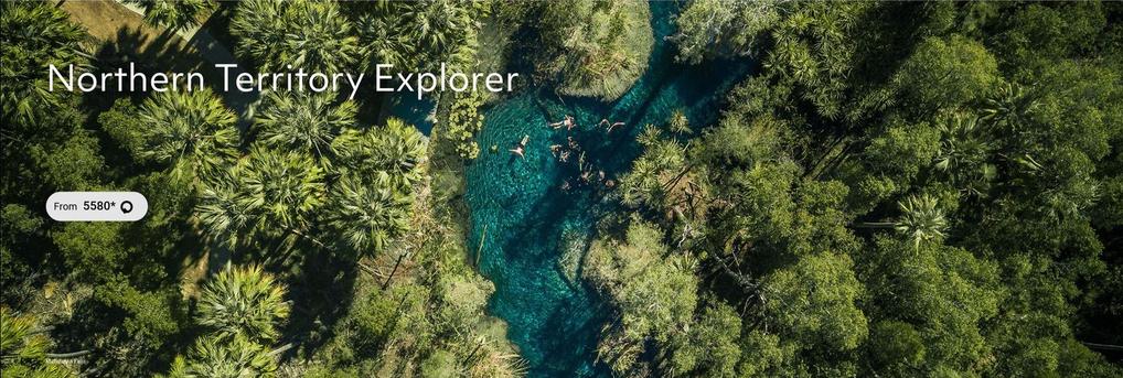 Northern Territory Explorer offers at $5580 in AAT Kings