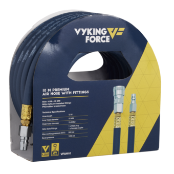 Vyking Force 10M Premium Air Hose With Fittings - VFAH10 offers at $39.99 in Autobarn