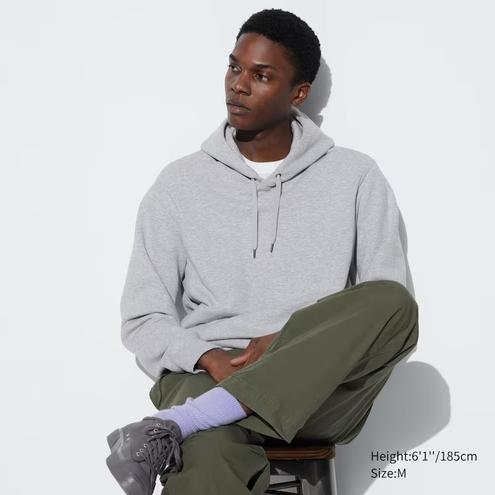 Sweat Pullover Hoodie Gray offers at $59.9 in Uniqlo