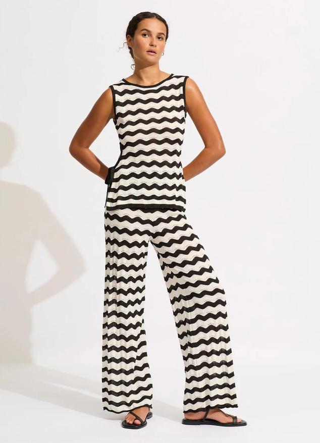 Relaxed Leg Knit Pant - Black offers at $189.95 in Seafolly