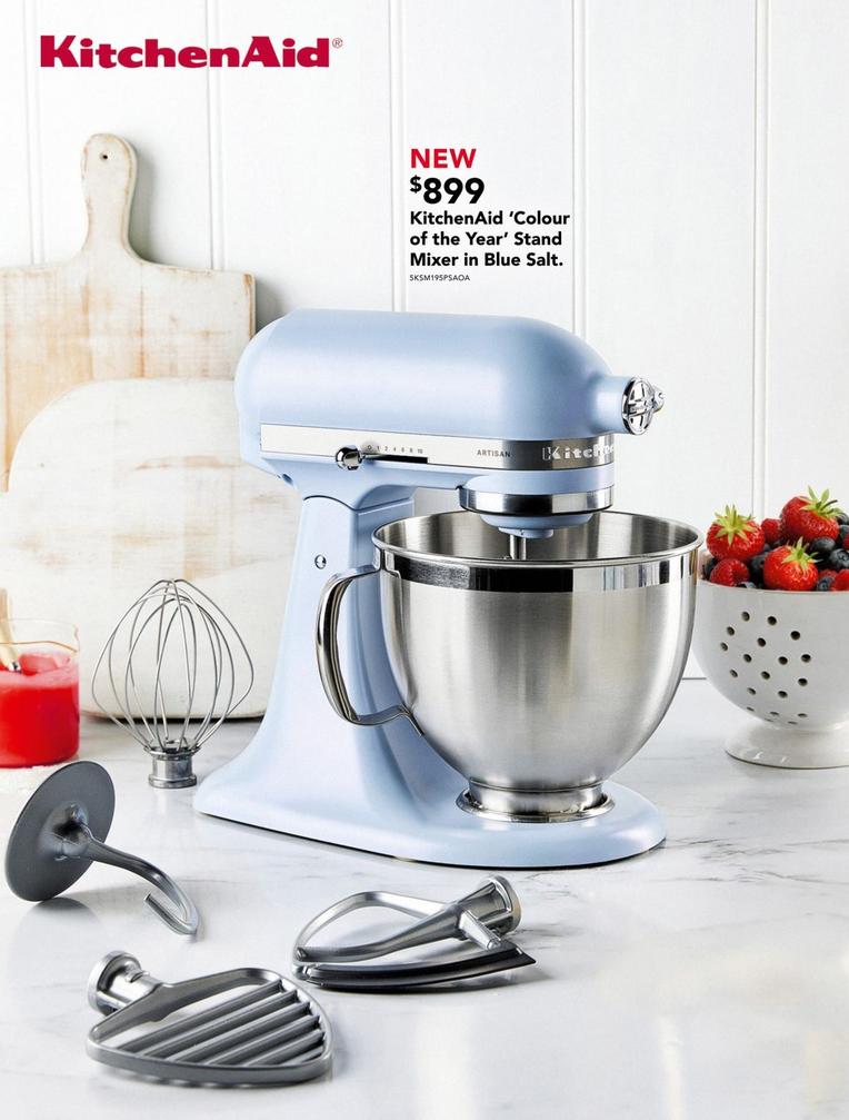 Kitchenaid - 'colour Of The Year' Stand Mixer In Blue Salt offers at $899 in HARRIS FARM