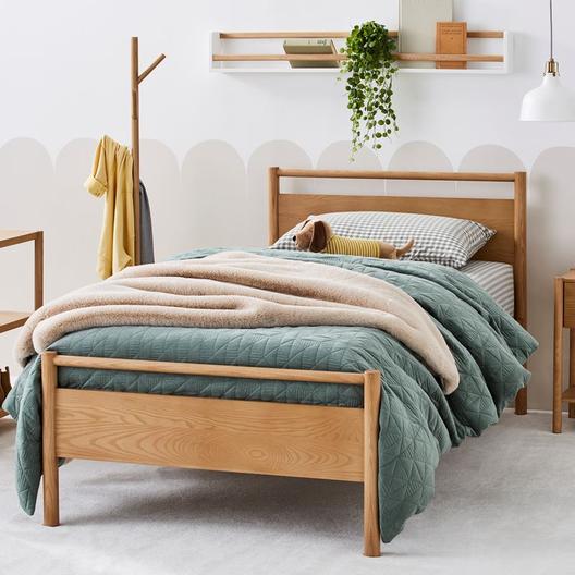 Noah Natural Bed offers at $629.99 in Adairs