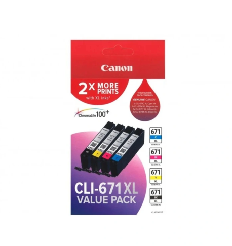 CANON 671XL VALUE PACK offers at $105.1 in The Lucky Charm