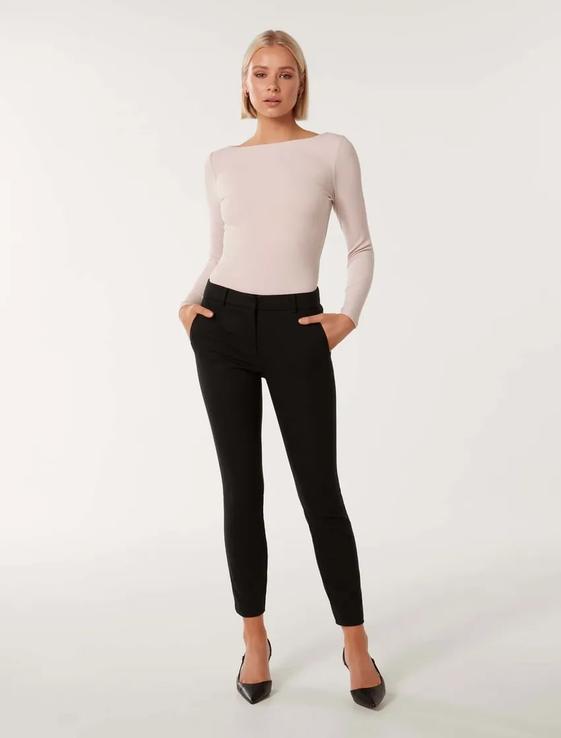 Grace 7/8th Slim Pants offers at $99.99 in Forever New