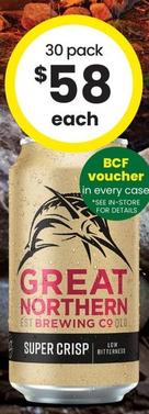 Great Northern - Super Crisp Block Cans 375mL offers at $58 in The Bottle-O