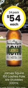 James Squire - 150 Lashes Pale Ale Stubbies 330mL offers at $54 in The Bottle-O