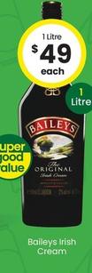 Baileys - Irish Cream offers at $49 in The Bottle-O