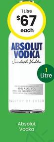 Absolut - Vodka offers at $67 in The Bottle-O