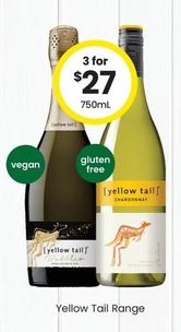 Yellow Tail - Range offers at $27 in The Bottle-O