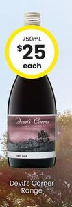 Devil’s Corner - Range offers at $25 in The Bottle-O