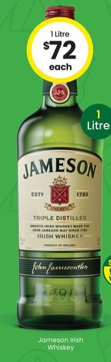 Jameson - Irish Whiskey offers at $72 in The Bottle-O