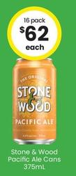 Stone & Wood - Pacific Ale Cans 375ml offers at $66 in The Bottle-O