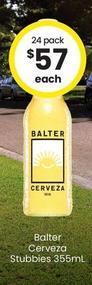 Balter - Cerveza Stubbies 355ml offers at $61 in The Bottle-O