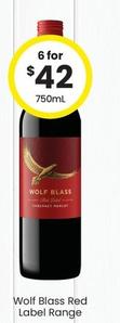 Wolf Blass - Red Label Range offers at $42 in The Bottle-O